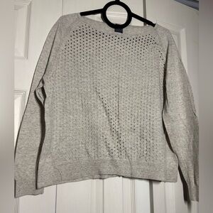 GAP Light Gray Women's Crew Neck Sweater